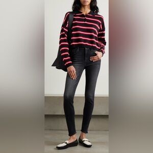 MOTHER Charcoal Skinny Jeans